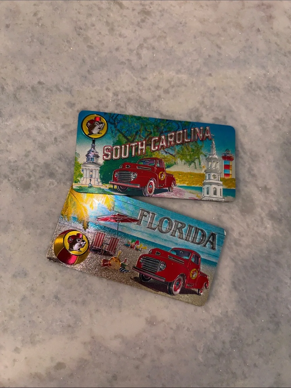 Buc-ee's Collectible License Plate Magnets